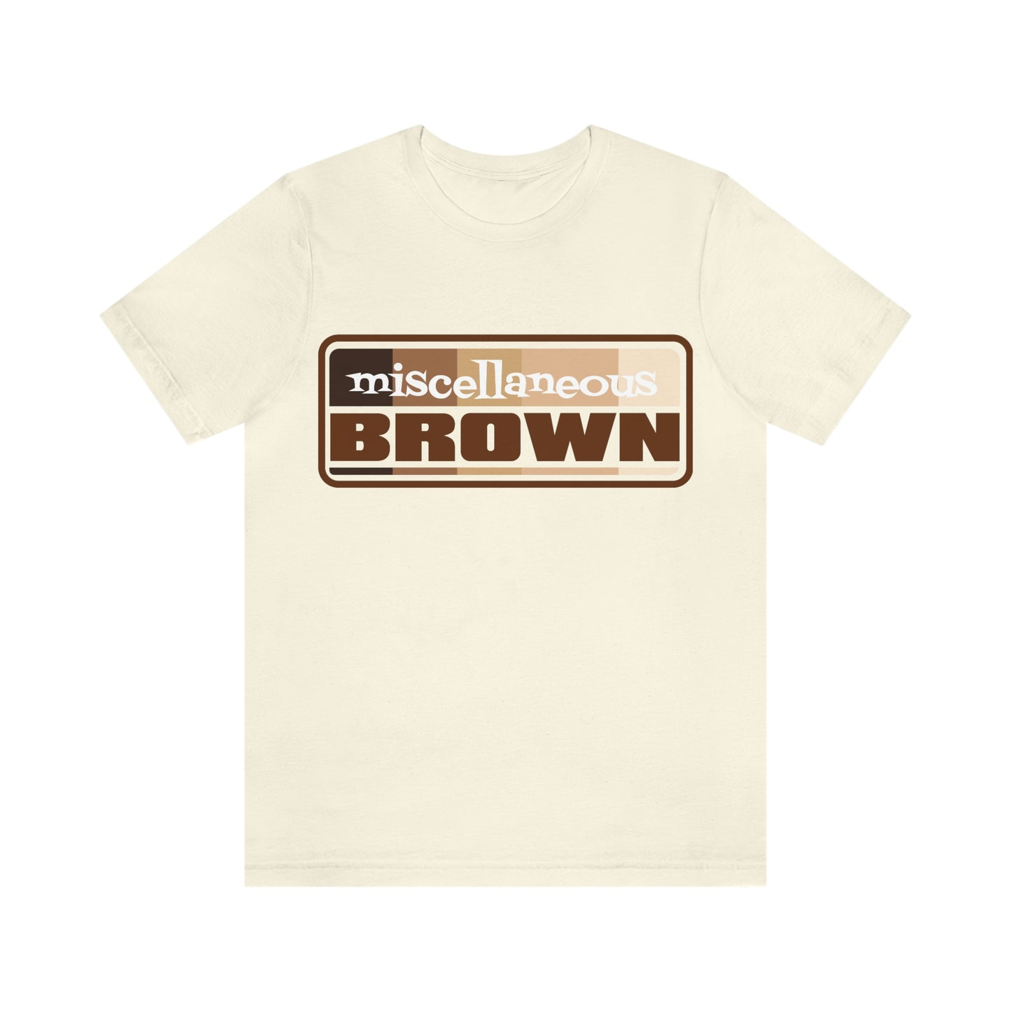 Official Miscellaneous Brown Comedy Special Unisex Short Sleeve Tee