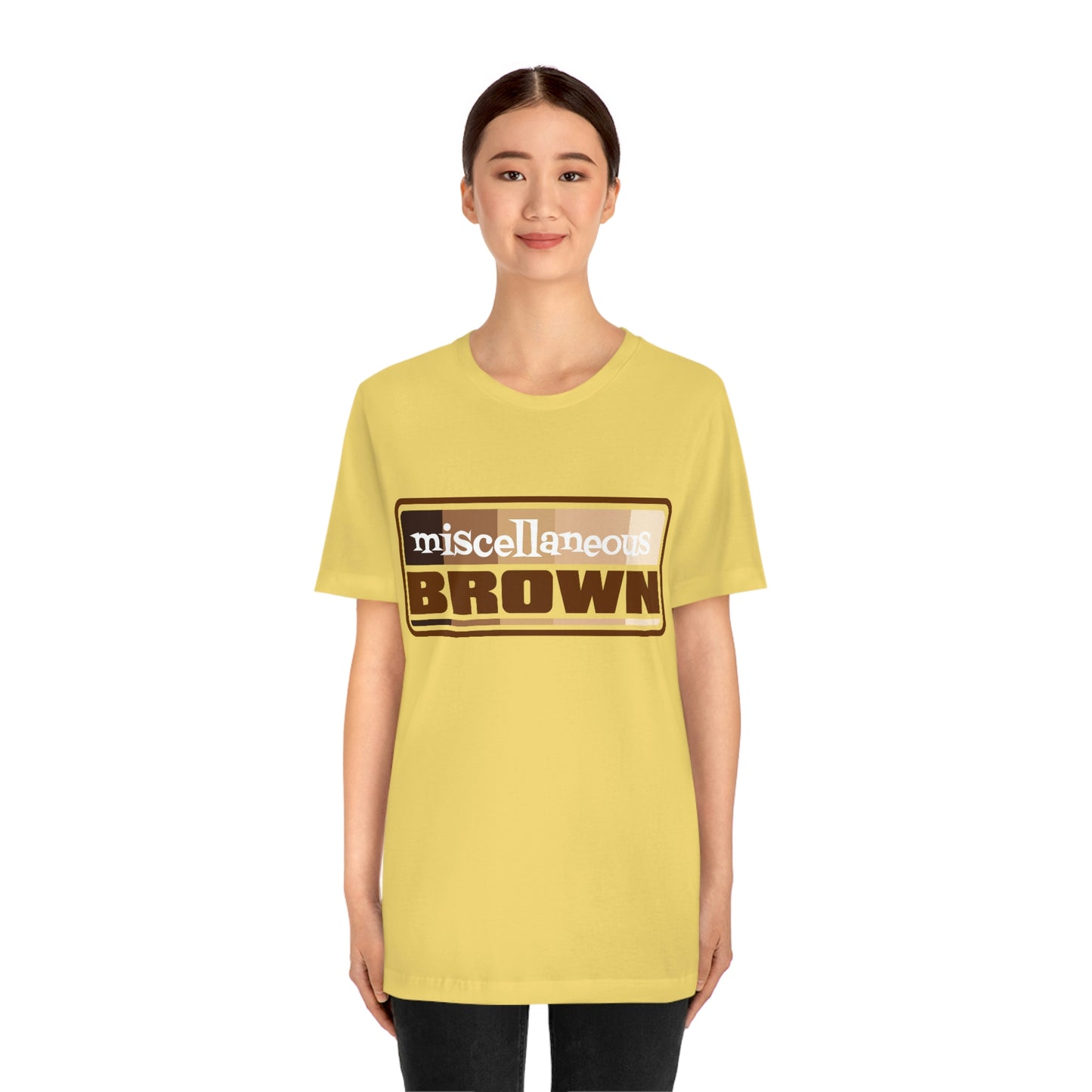 Official Miscellaneous Brown Comedy Special Unisex Short Sleeve Tee