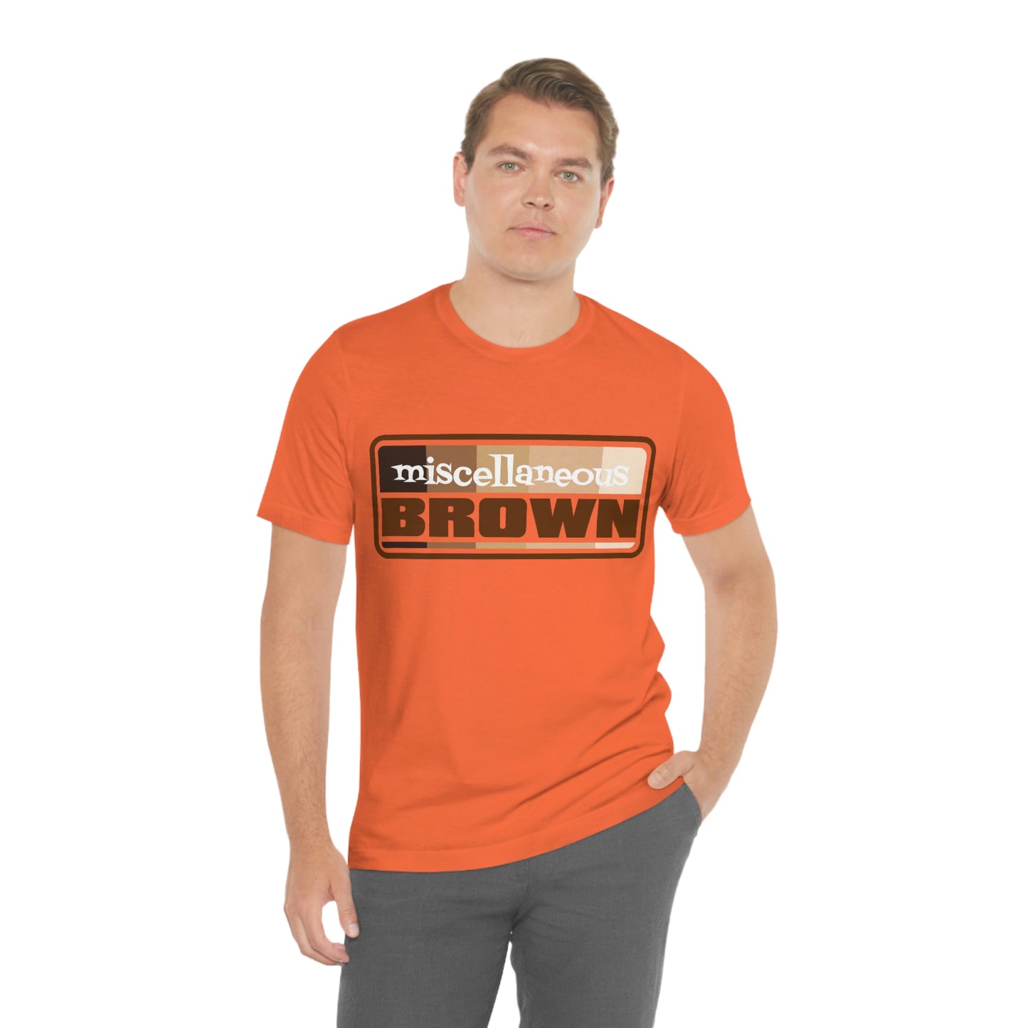 Official Miscellaneous Brown Comedy Special Unisex Short Sleeve Tee