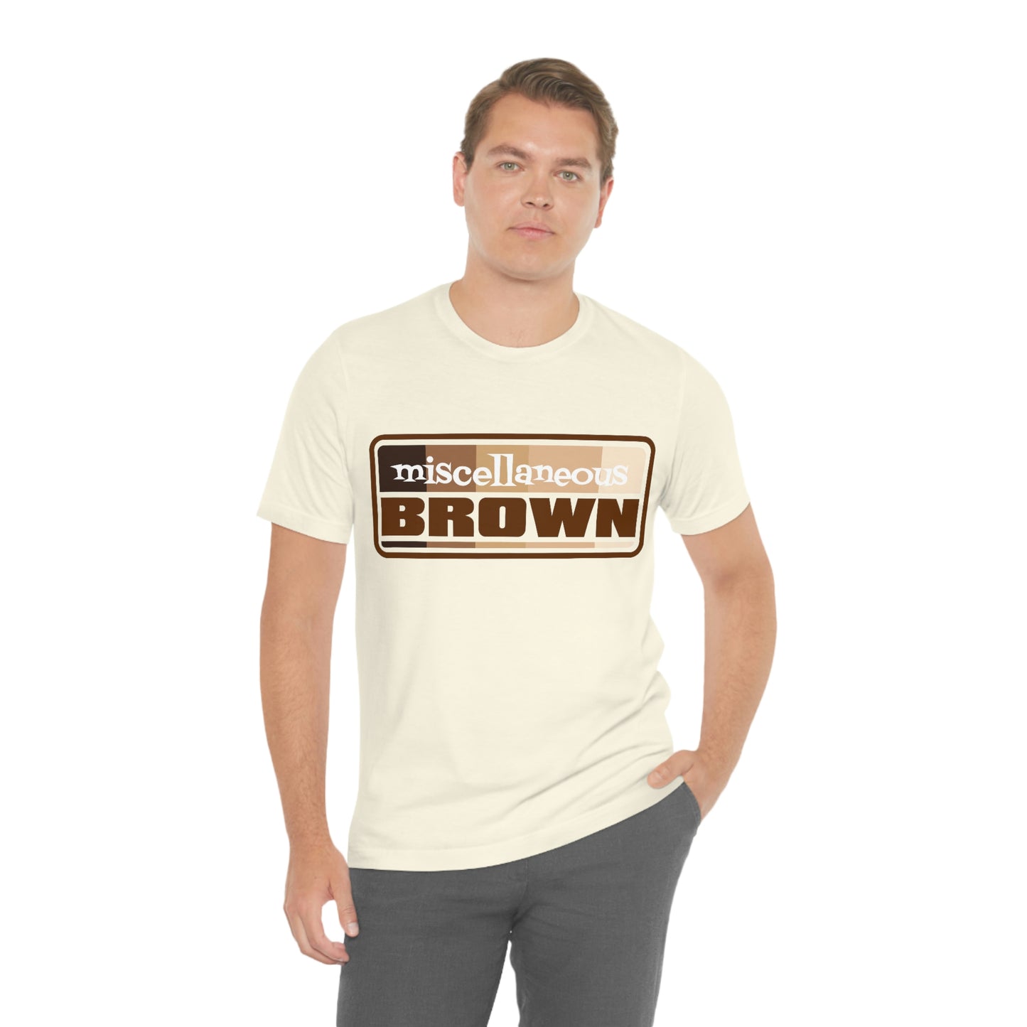 Official Miscellaneous Brown Comedy Special Unisex Short Sleeve Tee