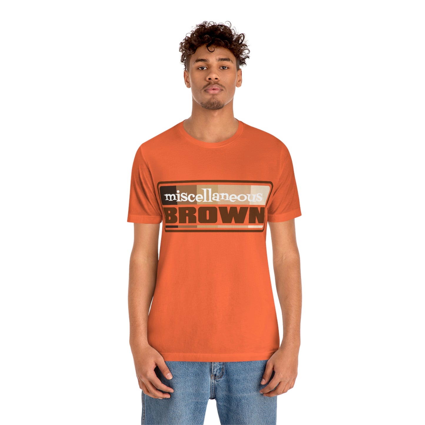 Official Miscellaneous Brown Comedy Special Unisex Short Sleeve Tee