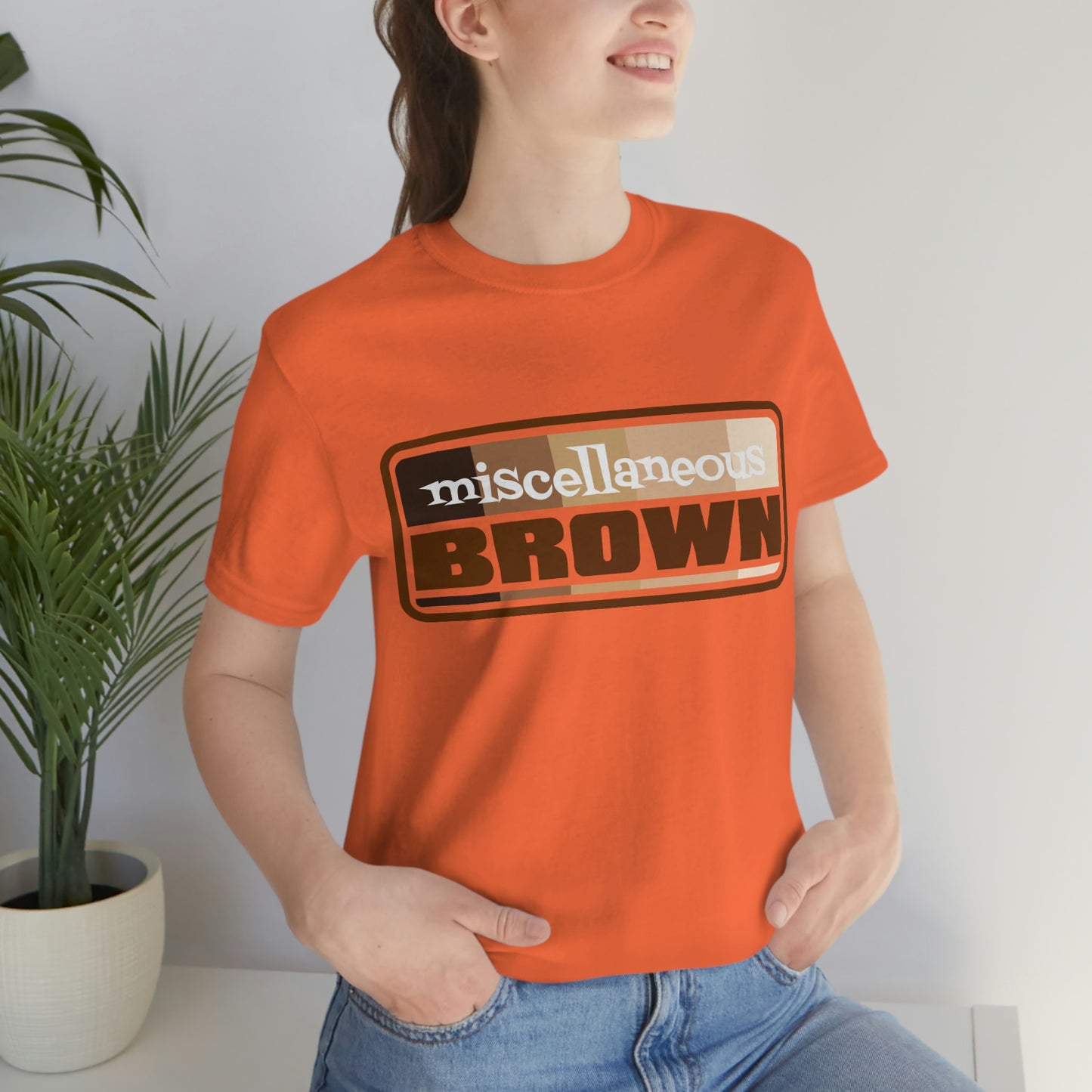 Official Miscellaneous Brown Comedy Special Unisex Short Sleeve Tee