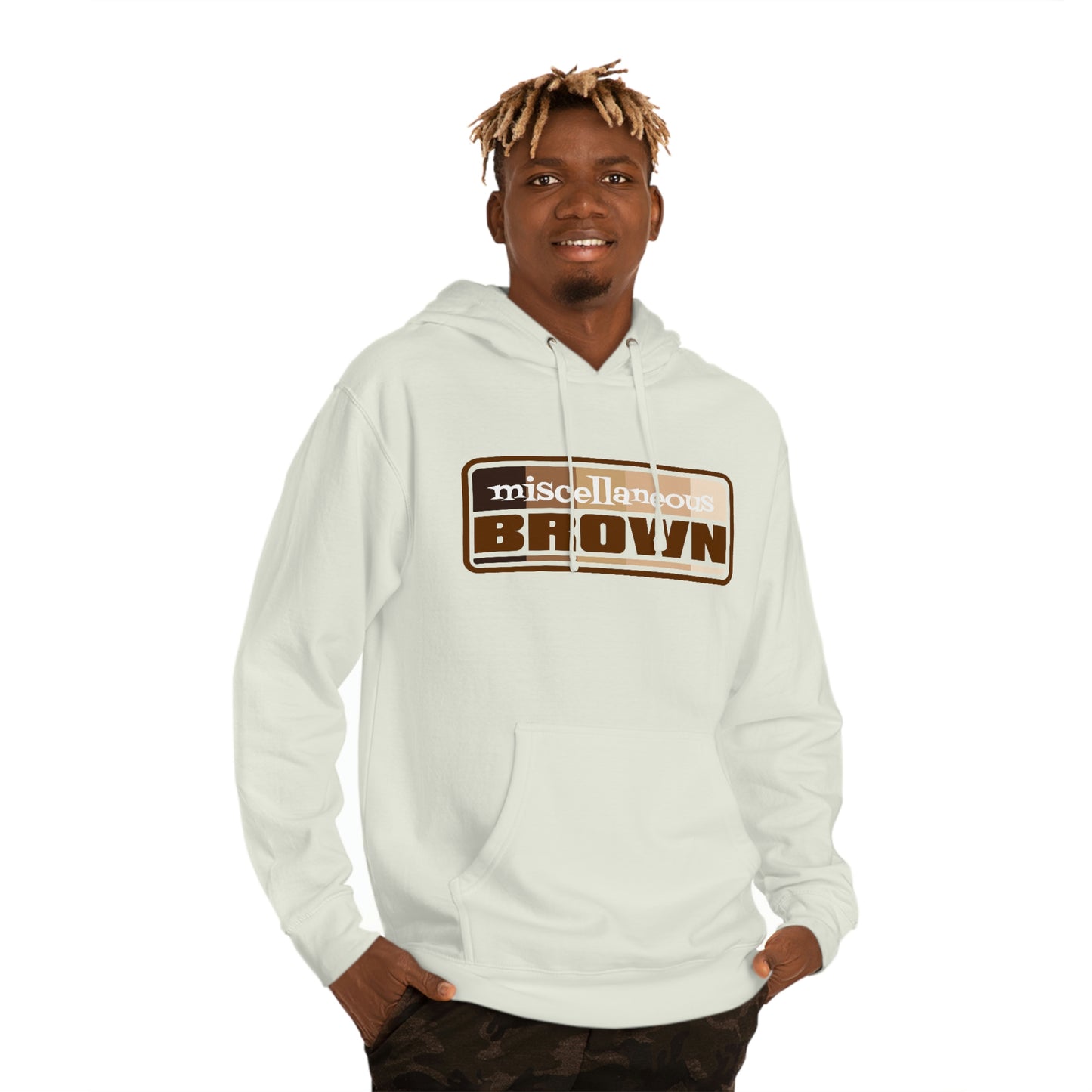 Official Miscellaneous Brown Comedy Special Unisex Hooded Sweatshirt