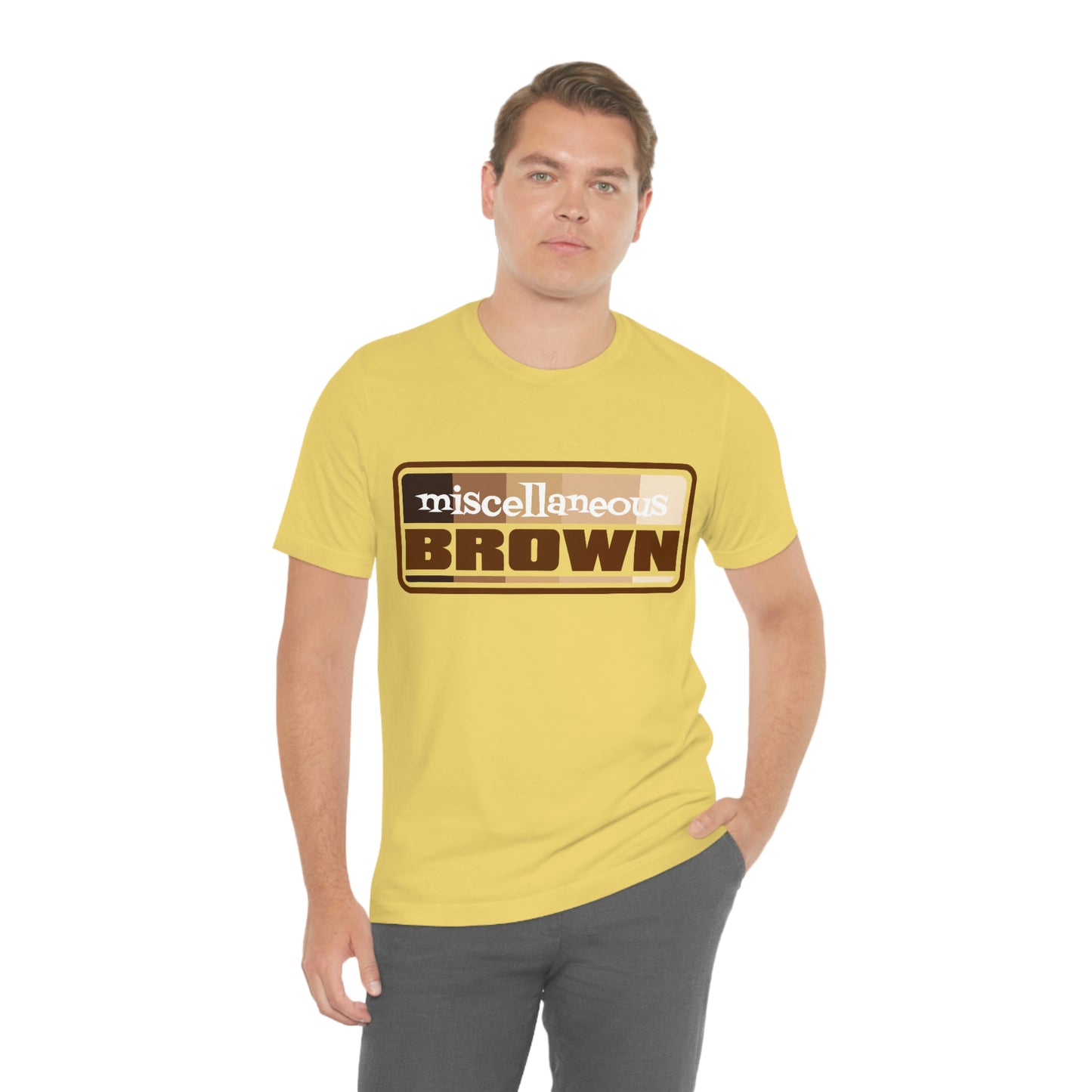 Official Miscellaneous Brown Comedy Special Unisex Short Sleeve Tee