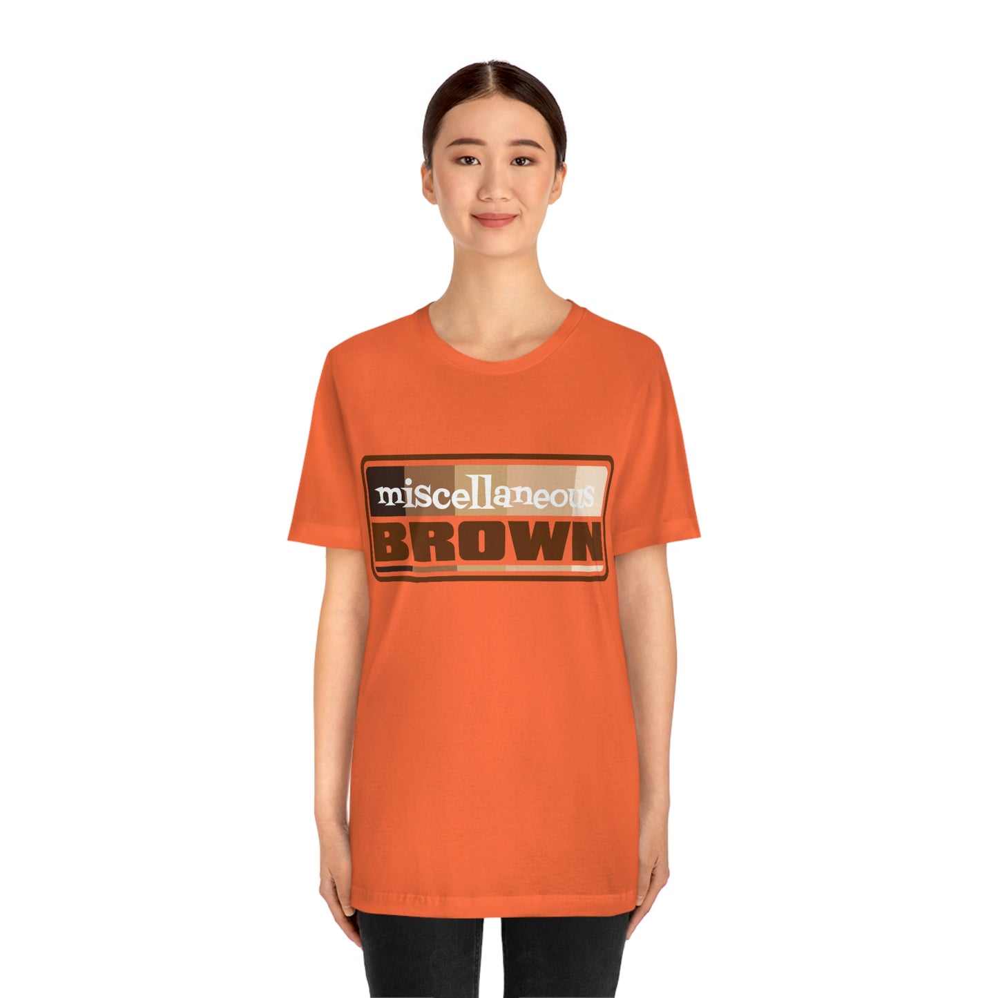 Official Miscellaneous Brown Comedy Special Unisex Short Sleeve Tee