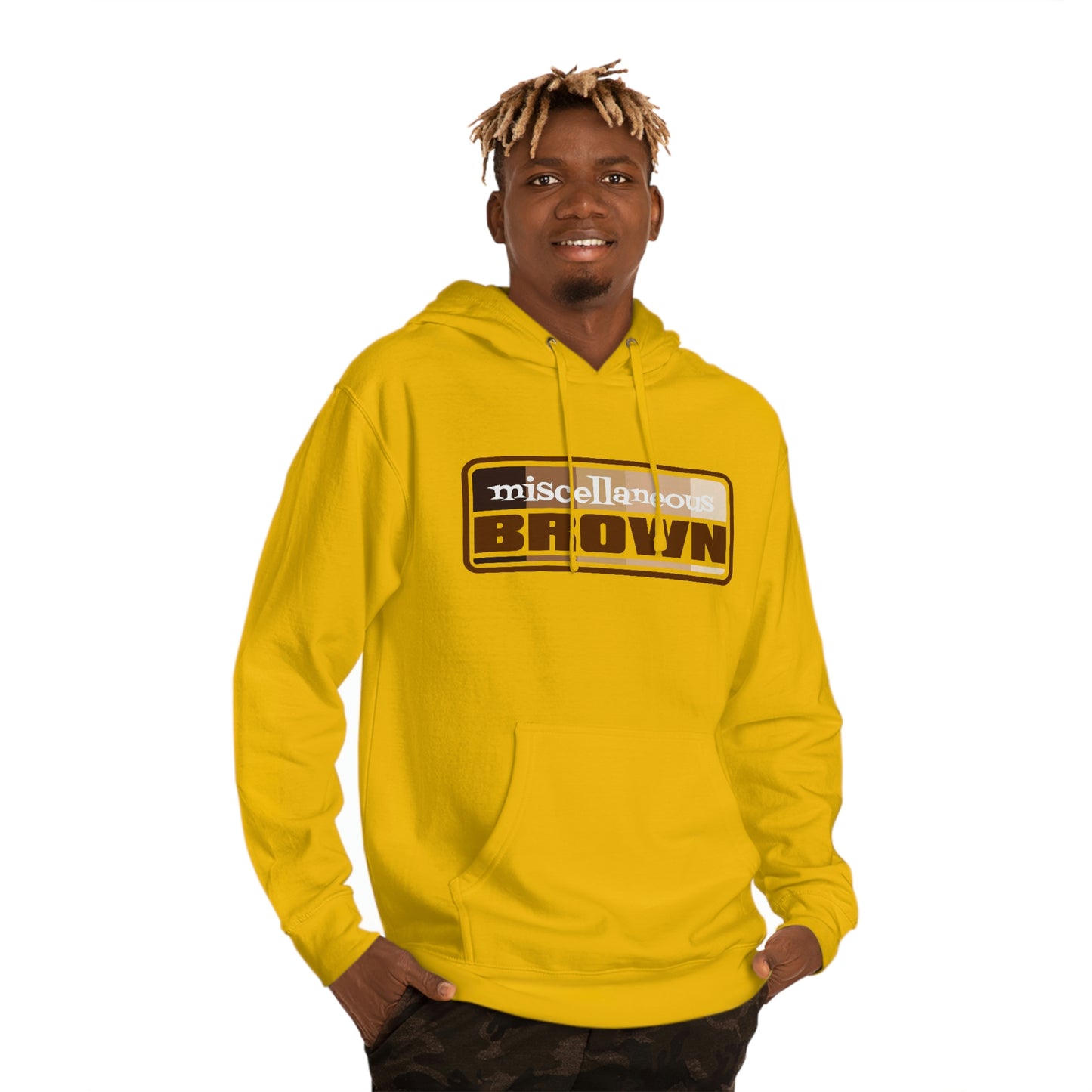 Official Miscellaneous Brown Comedy Special Unisex Hooded Sweatshirt