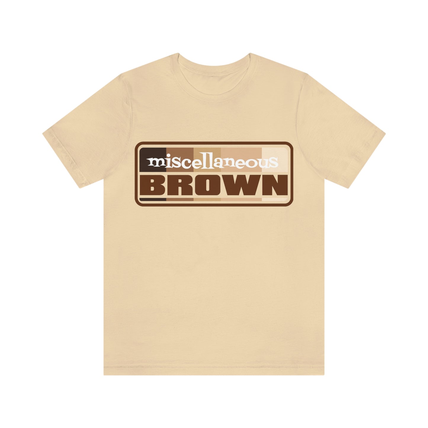 Official Miscellaneous Brown Comedy Special Unisex Short Sleeve Tee