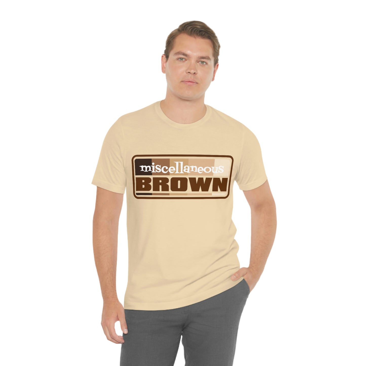 Official Miscellaneous Brown Comedy Special Unisex Short Sleeve Tee