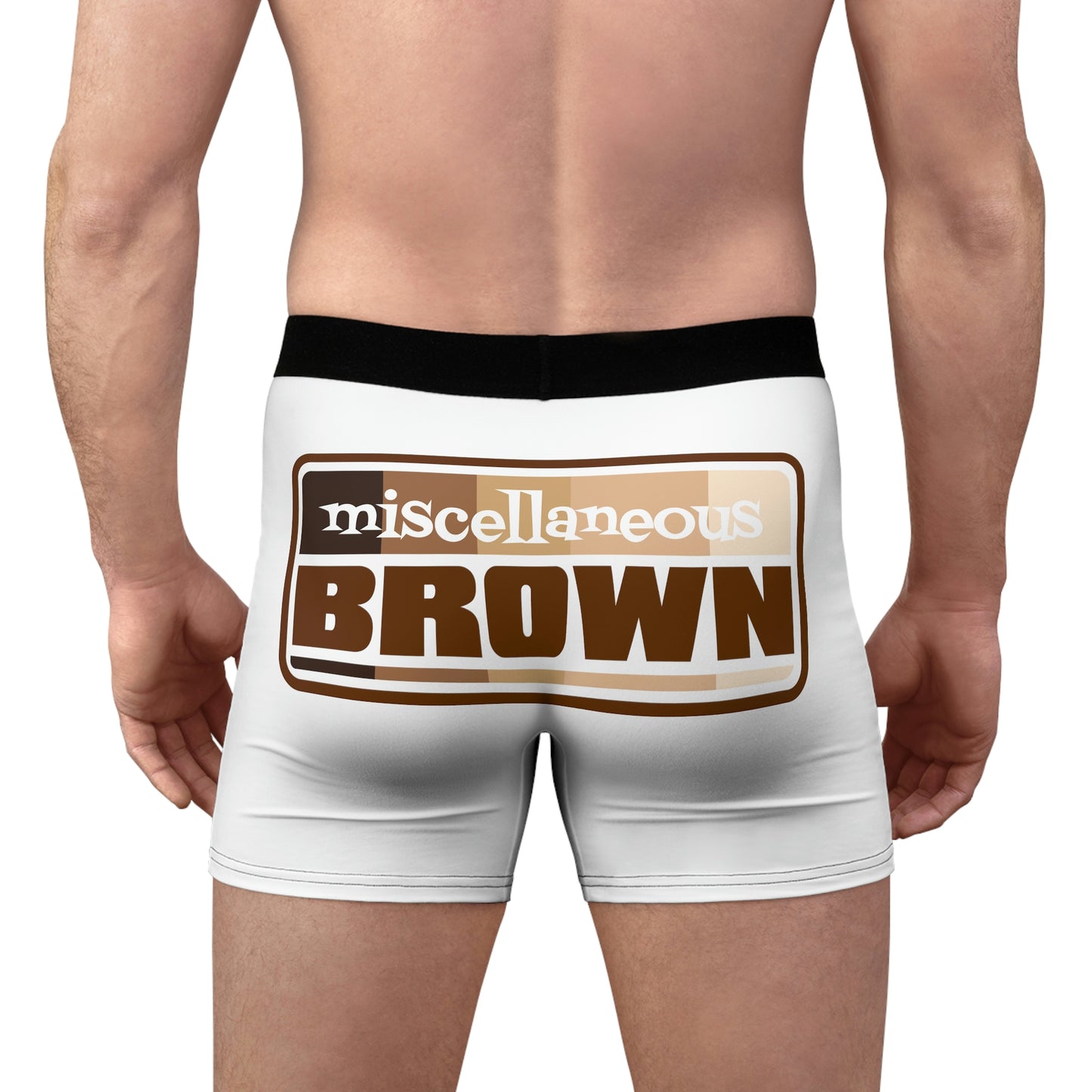 Official Miscellaneous Brown Comedy Special Men's Boxer Briefs